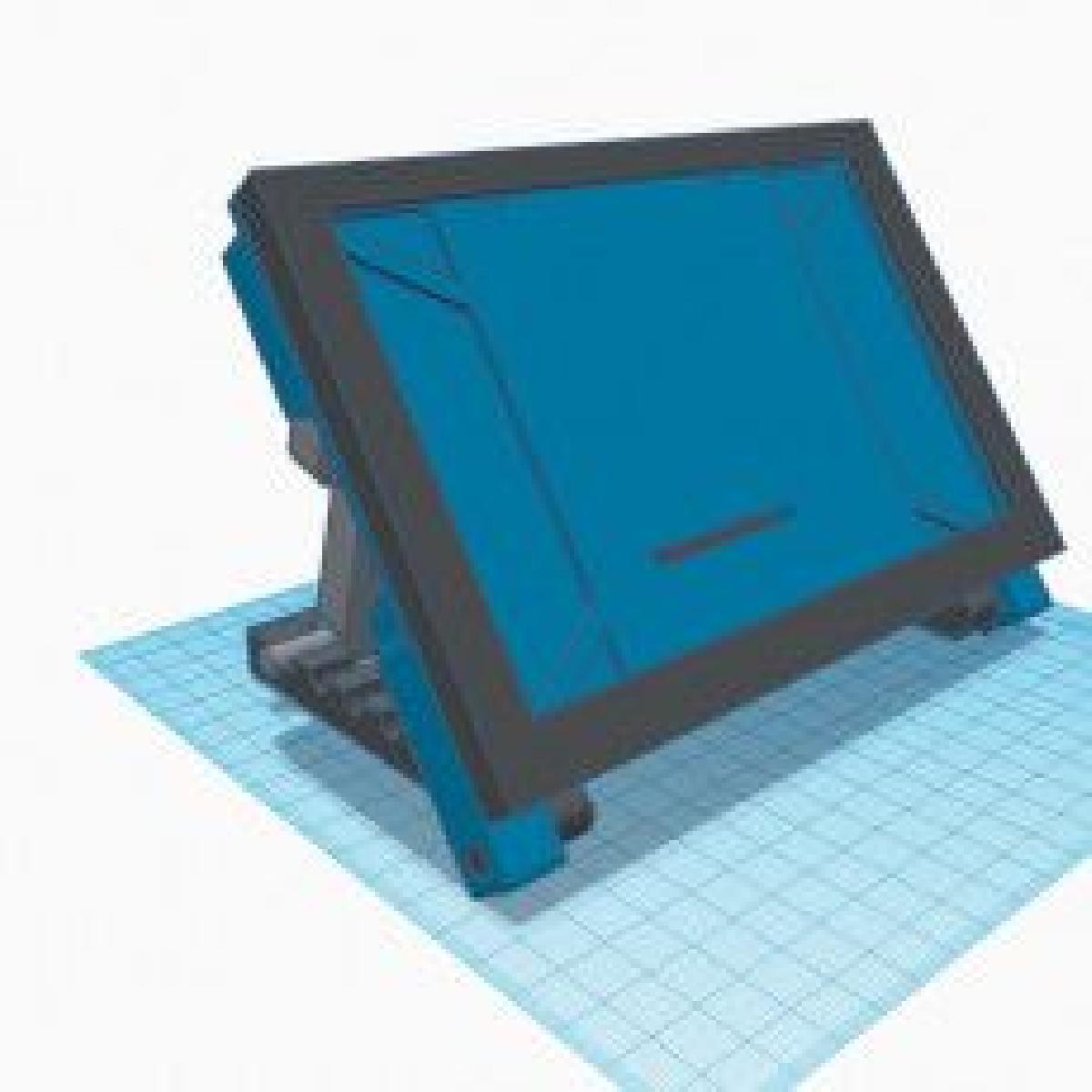 Raspberry Pi4 Mini Display de 7 polegadas com suporte
