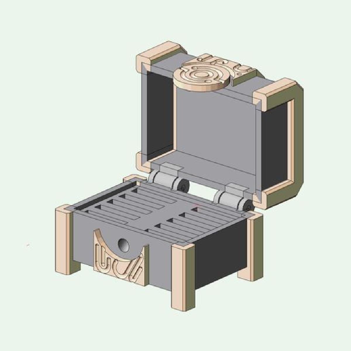 Estojo de Cartucho para Interruptores Bau Sheikah Breath of the Wild