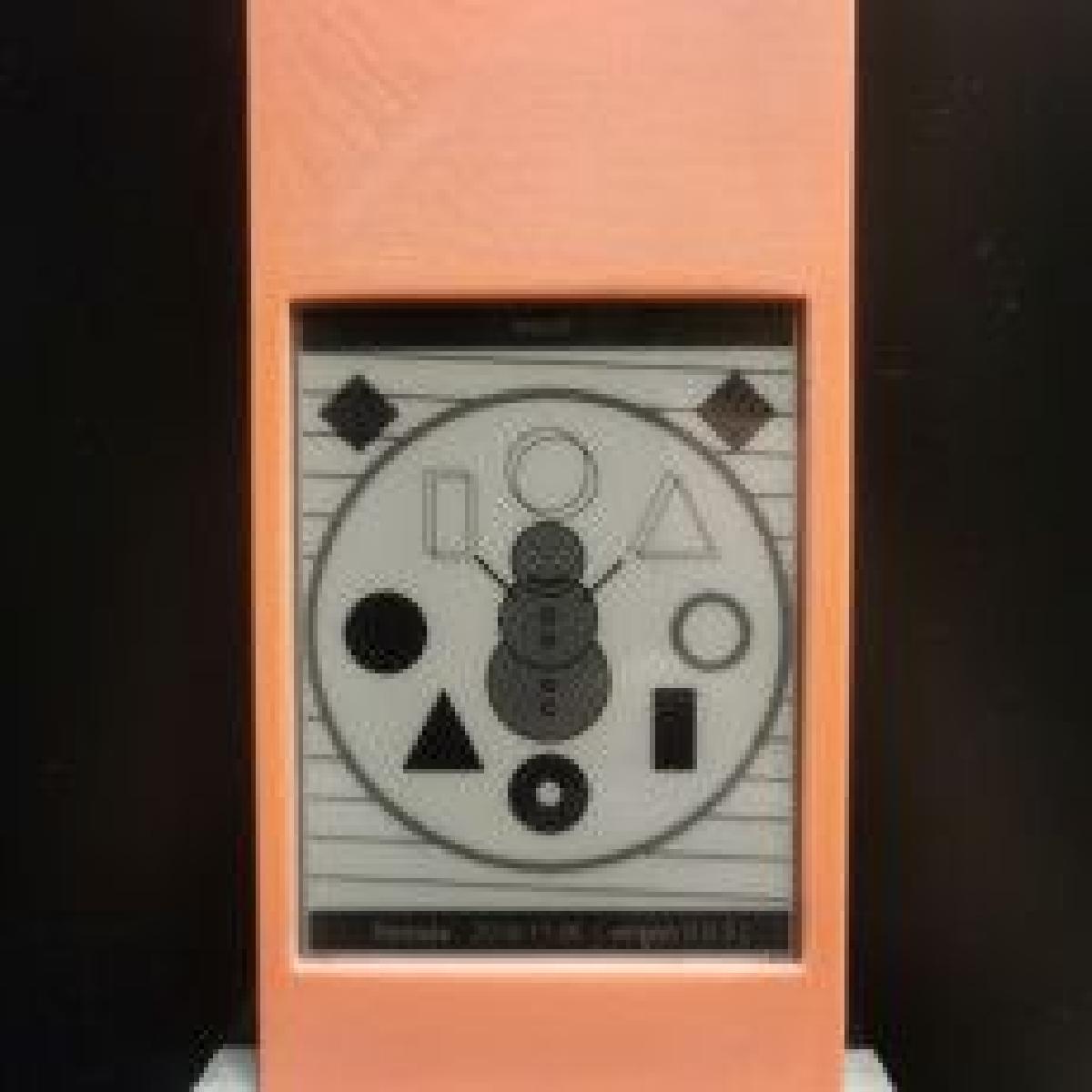 Estojo Waveshare e ink 4.3" + Lolin Nodemcu v3