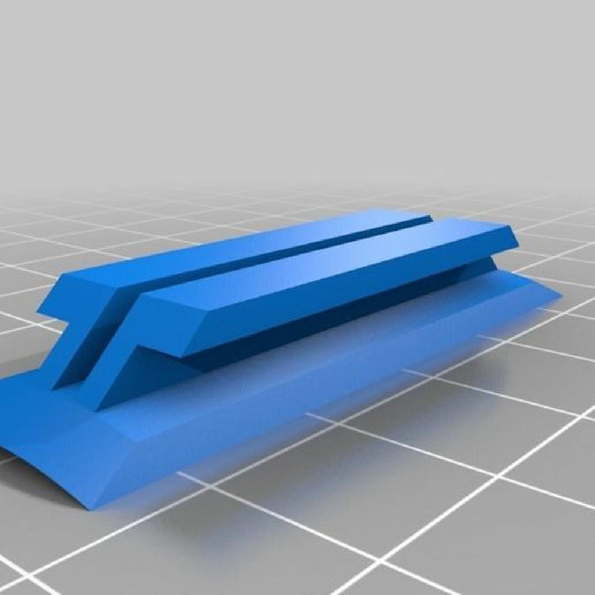 1010 Guia de trilho isolante 54mm (versao adesiva)