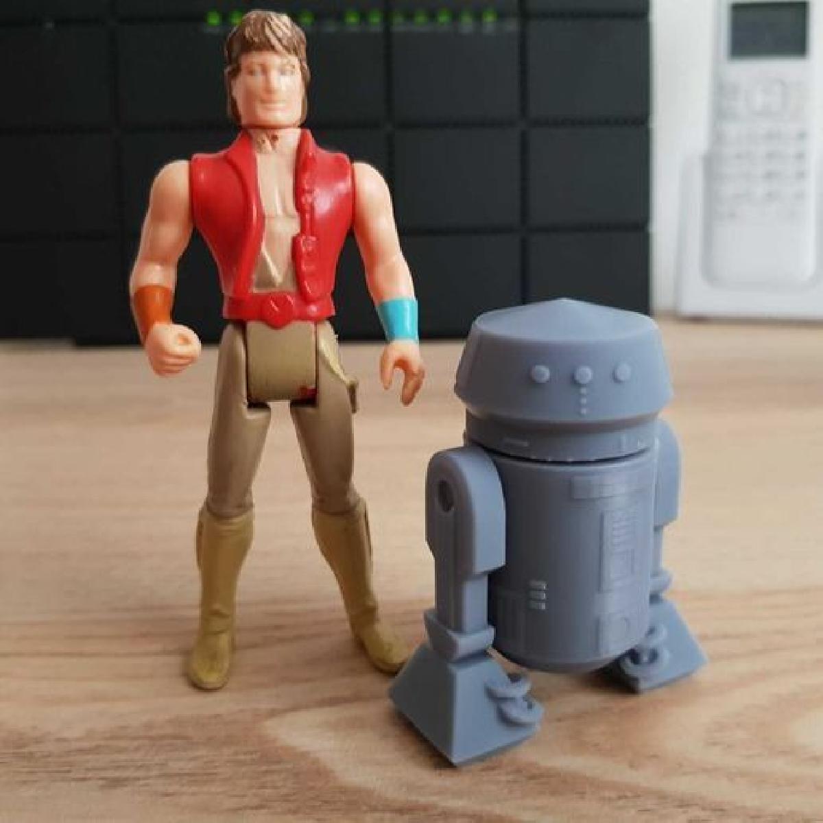 Cabeca animada R5 D4 (Droids)