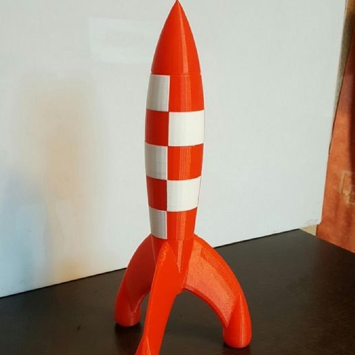 Foguete TinTin para extrusora unica