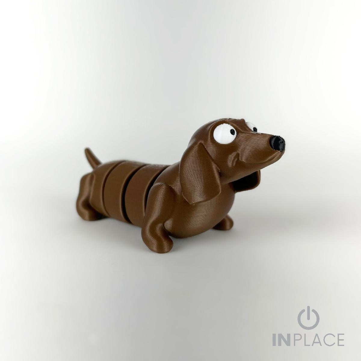 Dachshund Fofo Articulado   Versao Longa