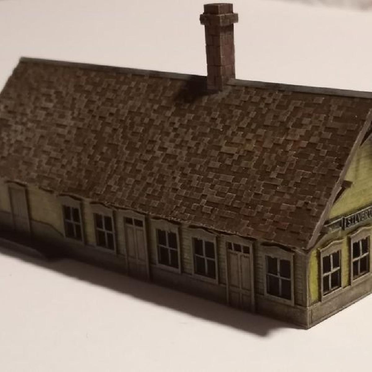 Silverton N Scale Train Depot