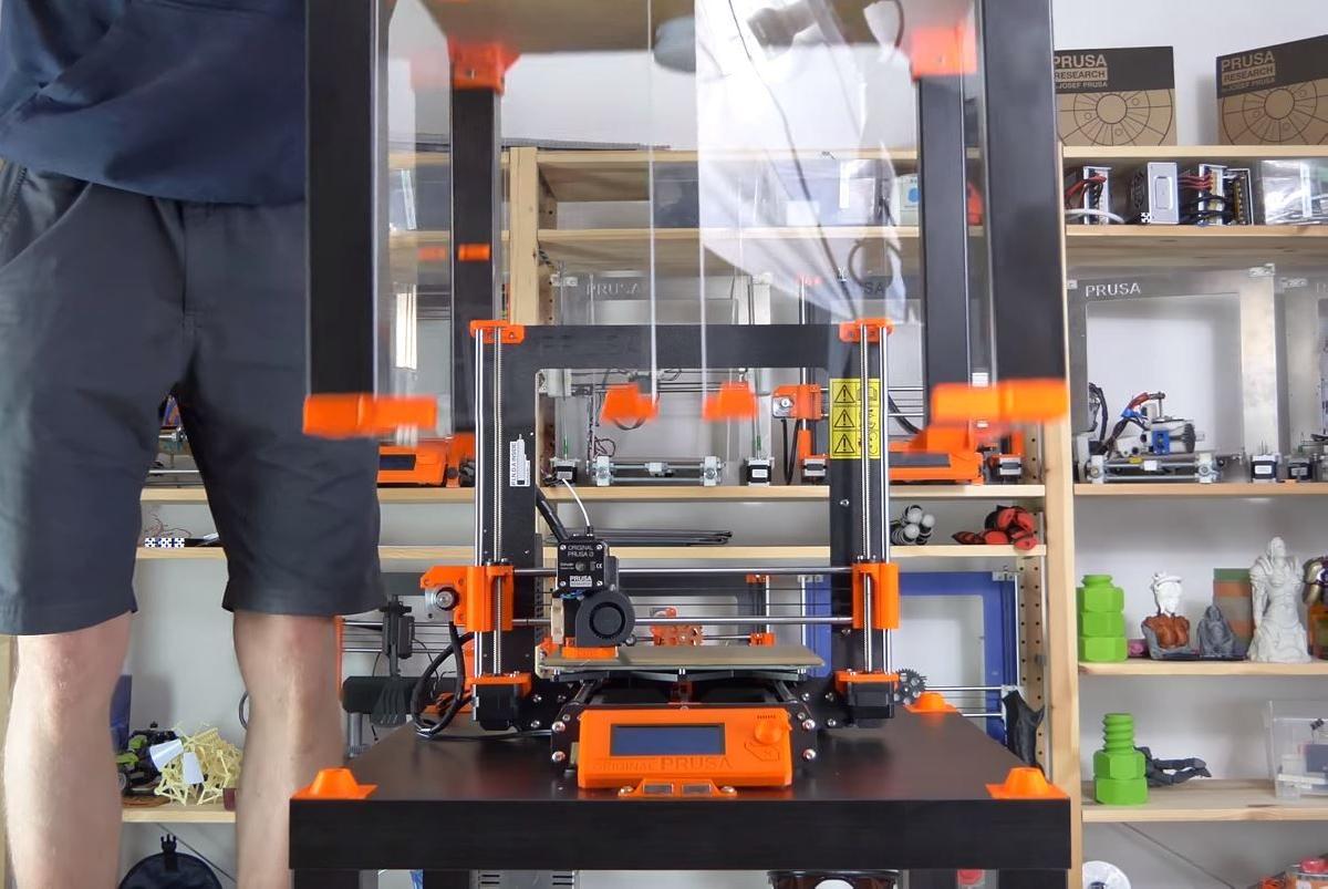 Gabinete Original Prusa i3 MK3  Ikea Lack table   Prusa Research