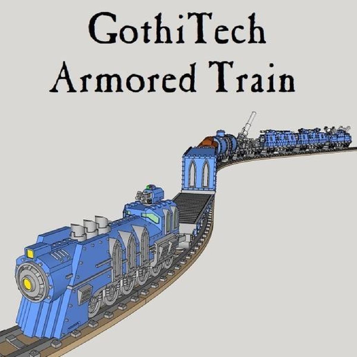 Trem Blindado GothiTech de 6 mm