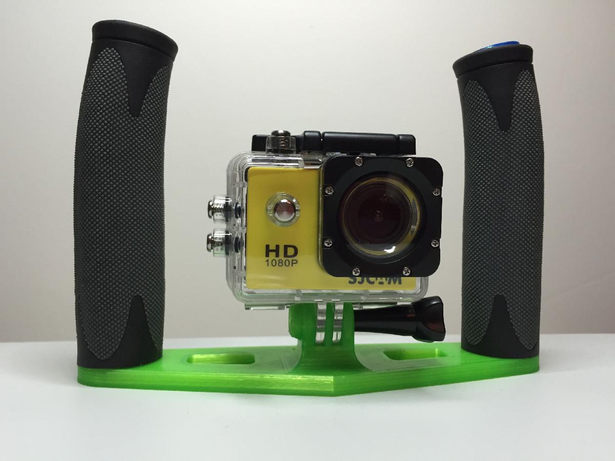 Bandeja de camera de mergulho para GoPro / SJCAM
