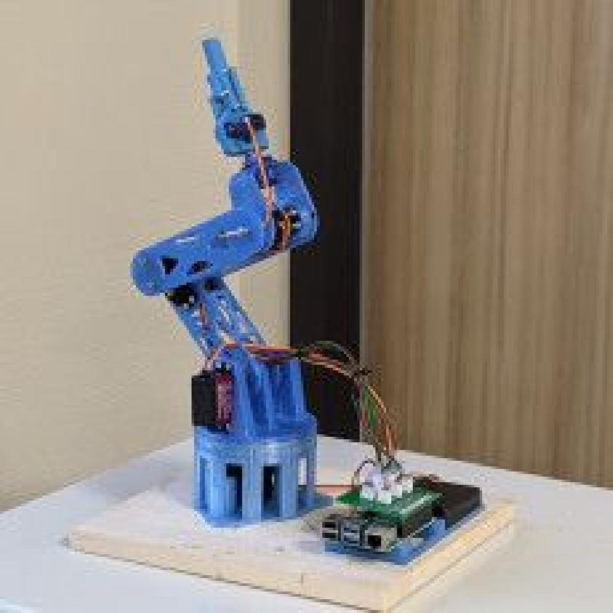 Braco robotico de 5 eixos