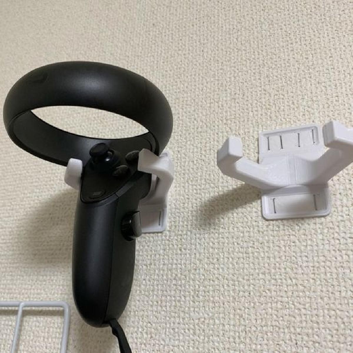 Suporte de parede Oculus Quest Controller com grampeador e parafusos