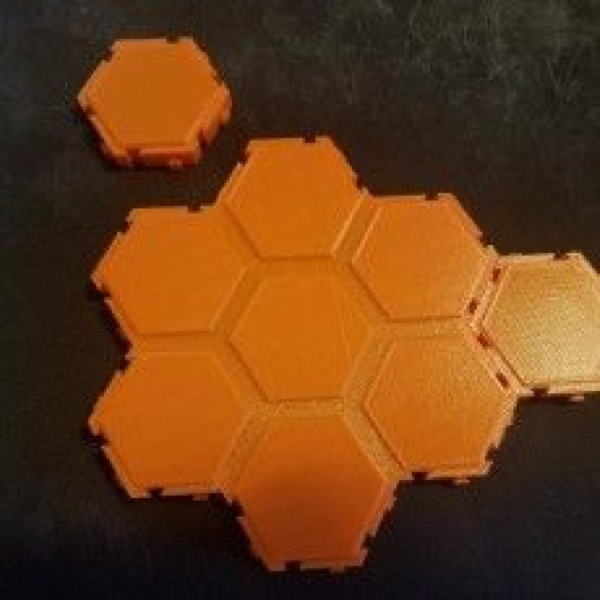 Terreno RPG de mesa hexagonal