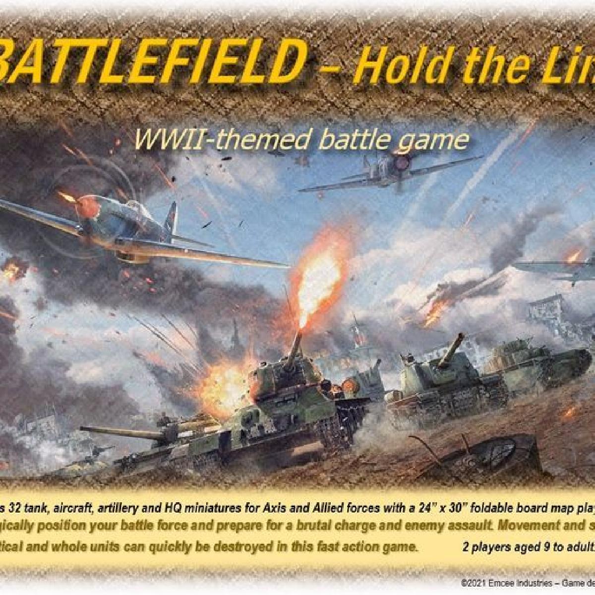 Jogo de tabuleiro da Segunda Guerra Mundial   Battlefield Hold the Line