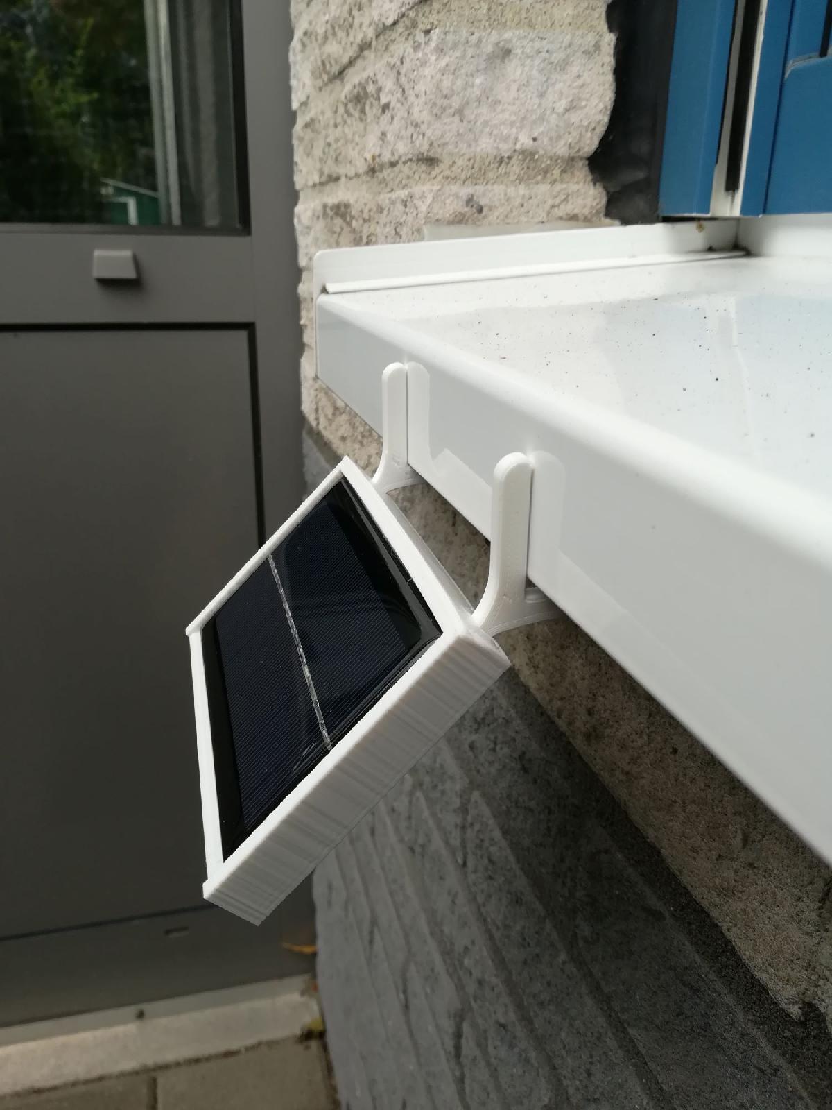 Suporte para celula solar (6V 115mm x 70mm) / Solarzellenhalterung