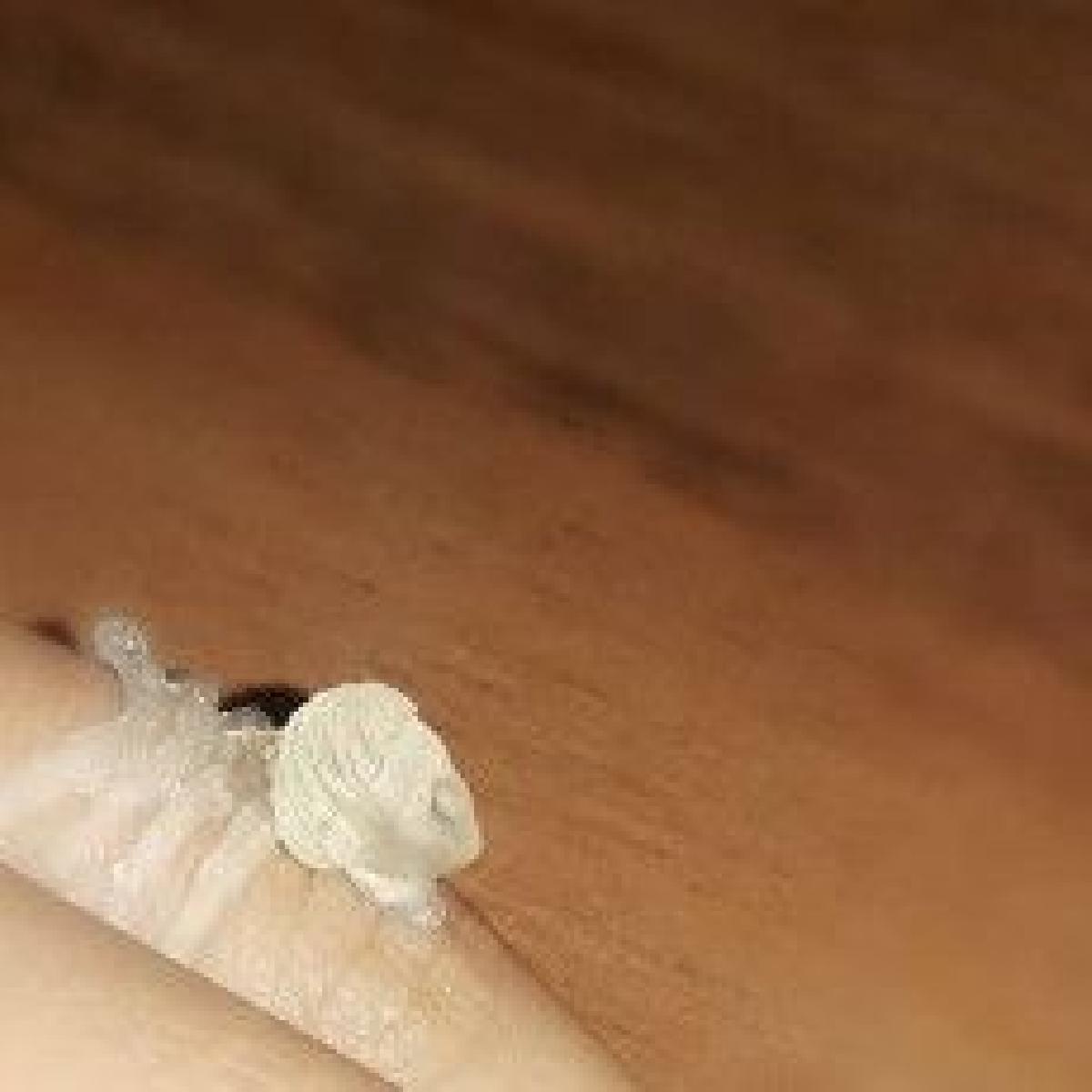 3d mulheres rosto mini anel