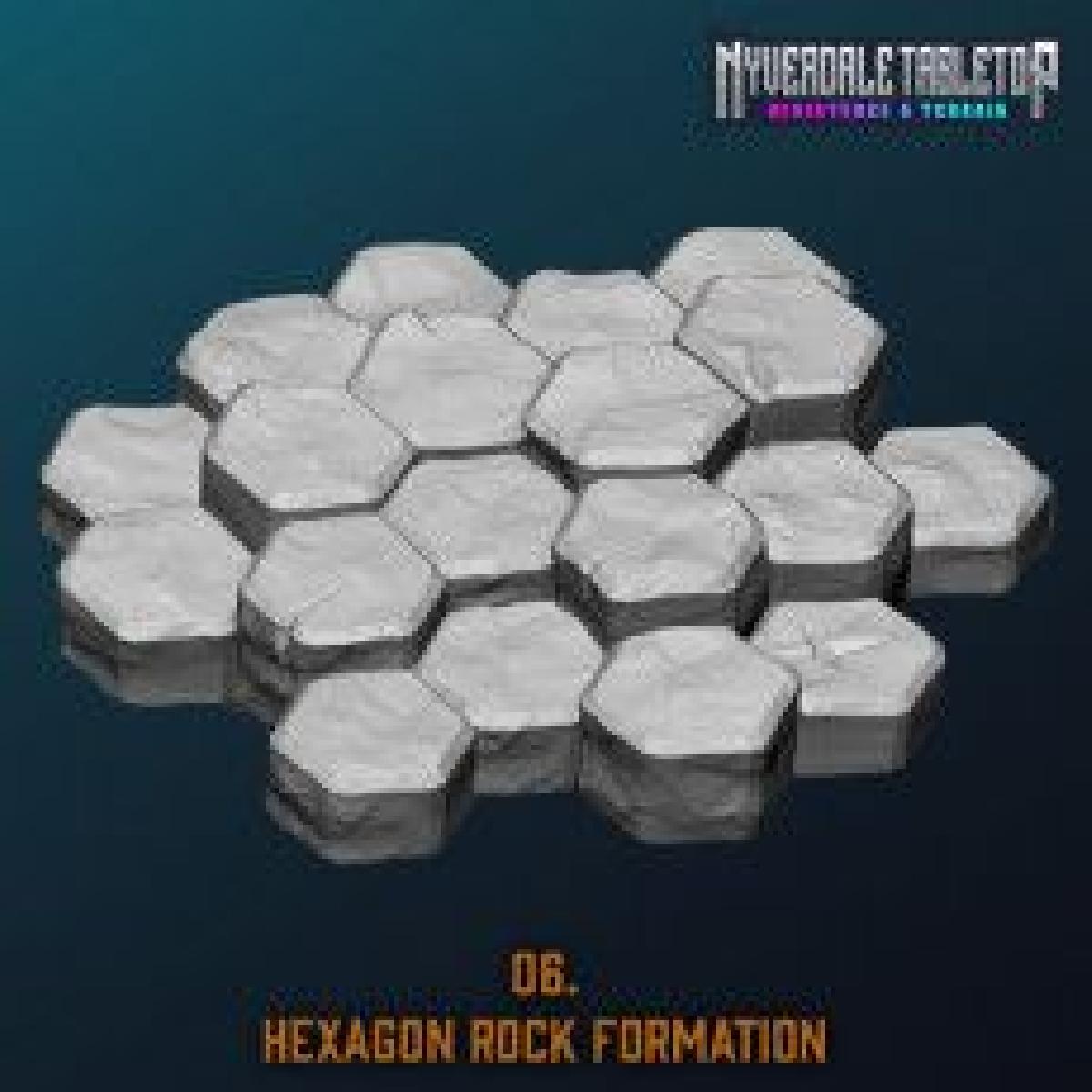 Formacao Rochosa Hexagonal