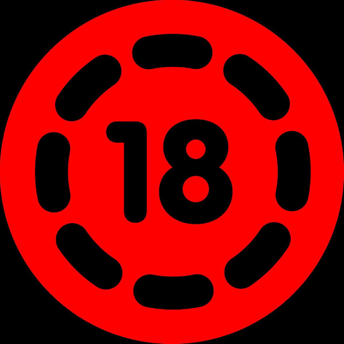 18   Logotipo do Limite de Idade do Filme