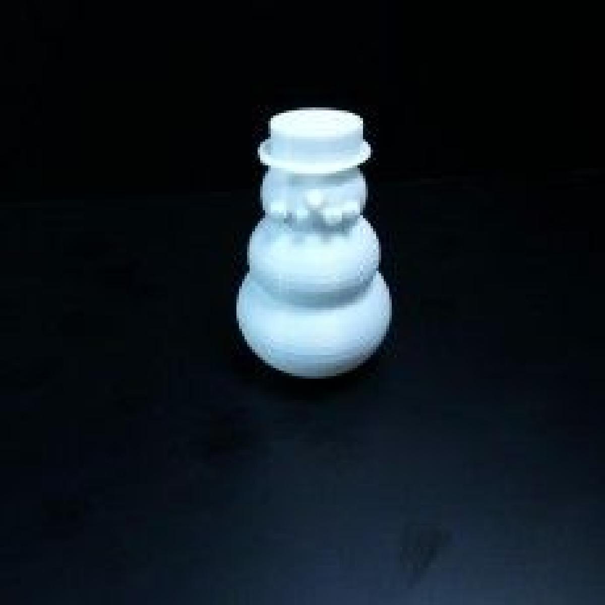 boneco de neve topo da arvore