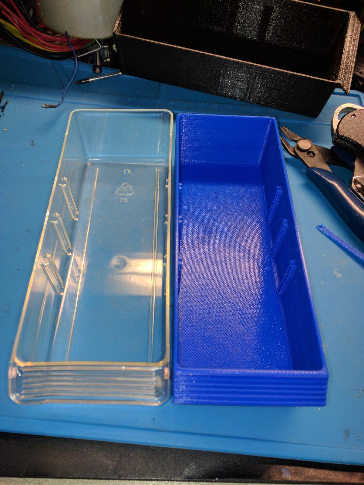 Empilhado na gaveta Armario de armazenamento de gaveta bin