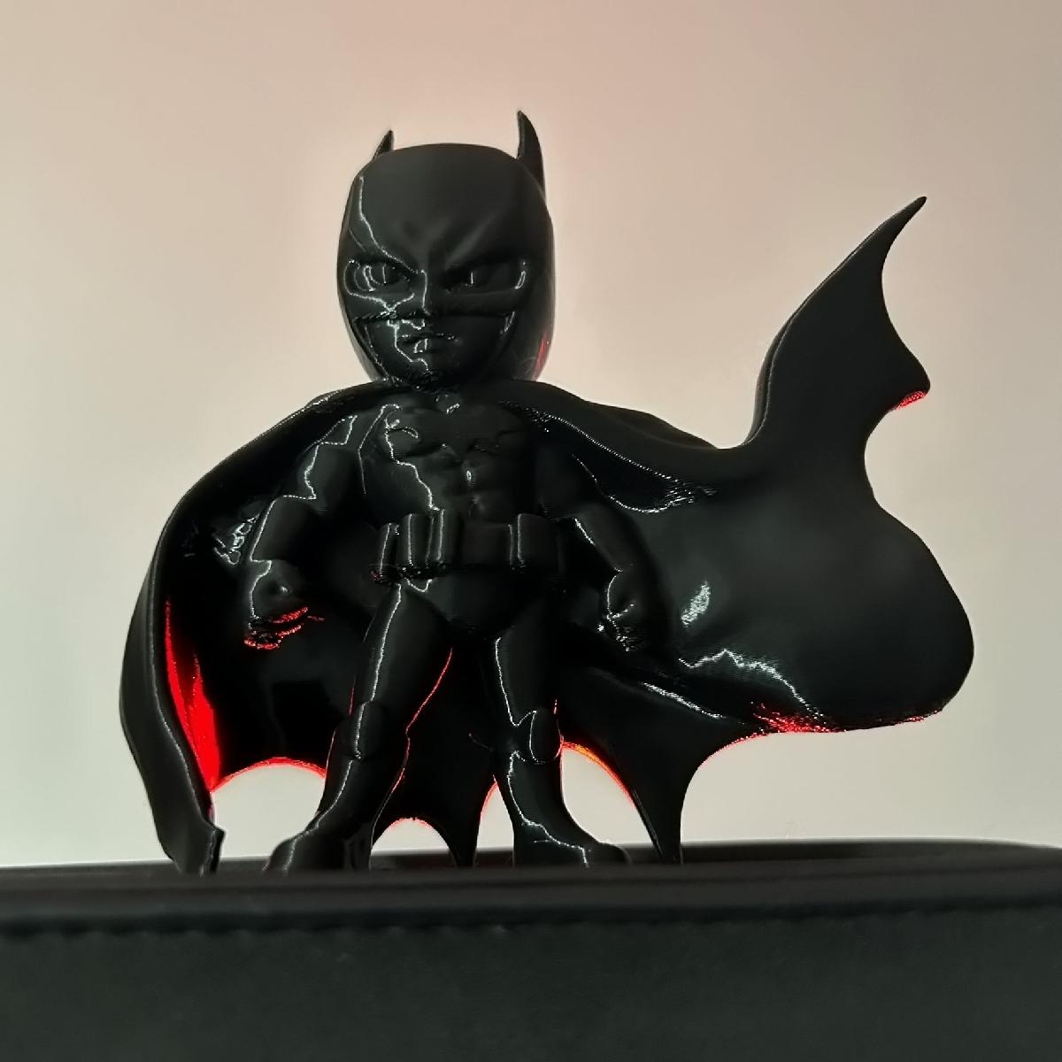 Figura do Batman no estilo Chibi