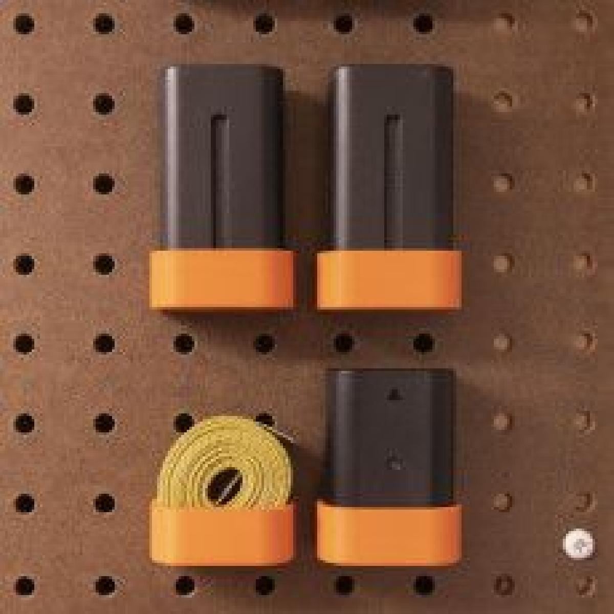 Peg Anything // Suporte de Bateria para GH6, GH5, Sony, DMW BLF19E, NP F550, RP BC009, NP F330 F550 F570