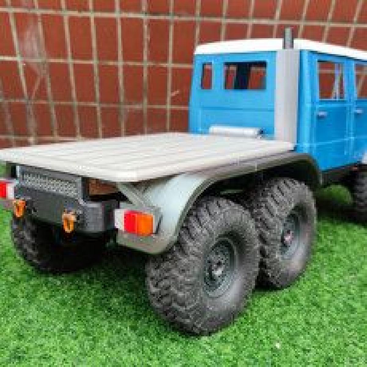 Crawler Bog 406 TRX6 Mesa para Cabine Dupla   Acessorio de carroceria 1/10 RC