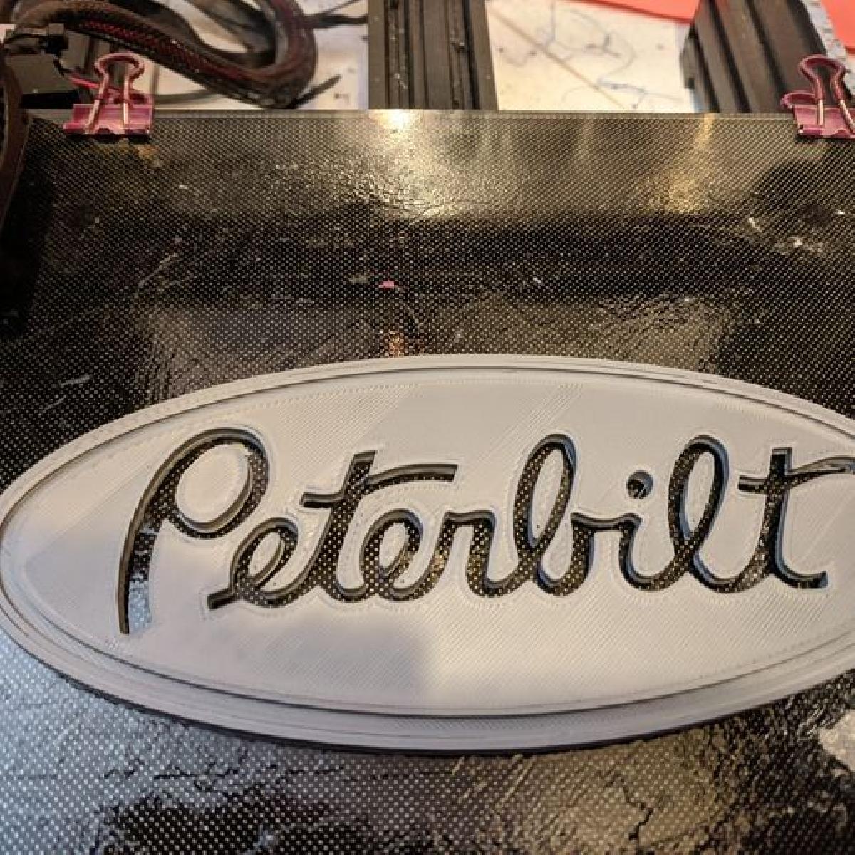 Logotipo do emblema do emblema Peterbilt