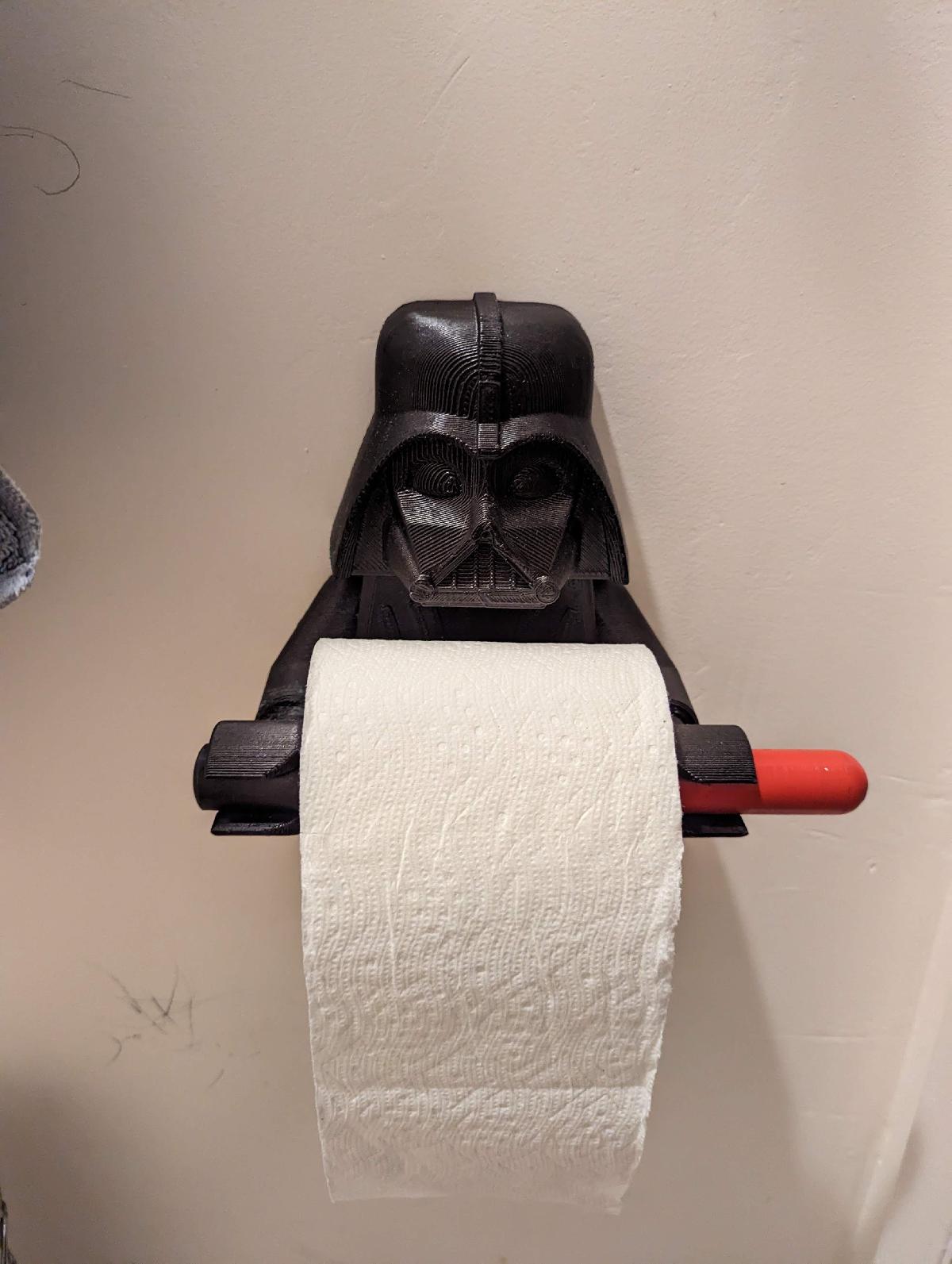 Porta papel higienico Darth Vader   REMIX