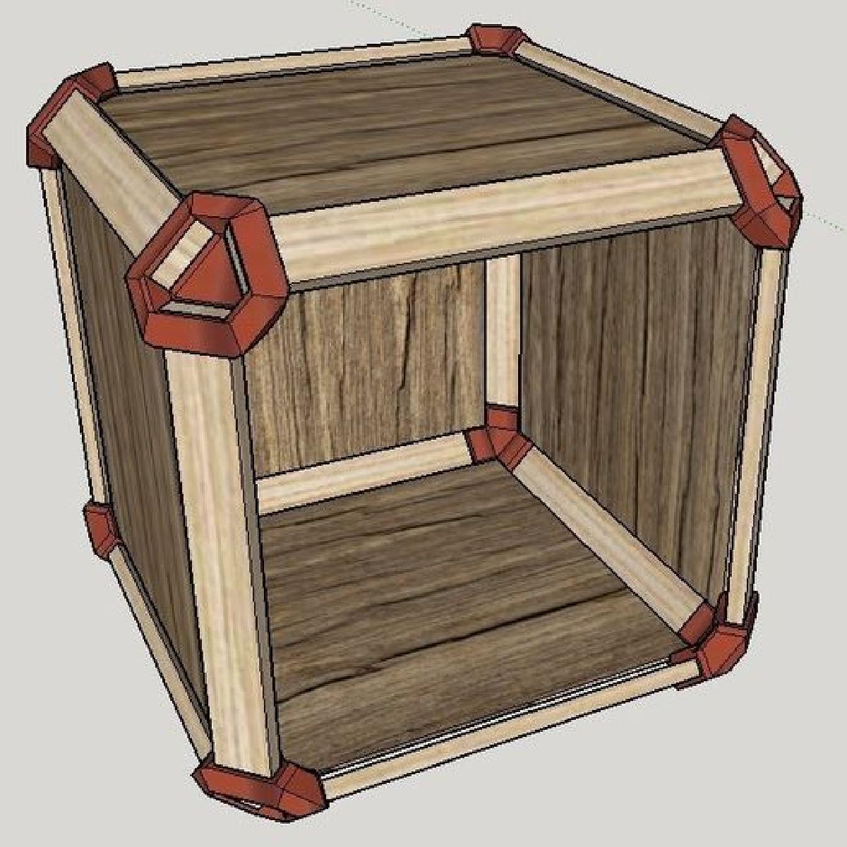 Canto de caixa modular