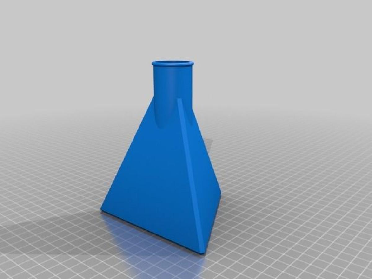 Frasco de Pocao Triangular