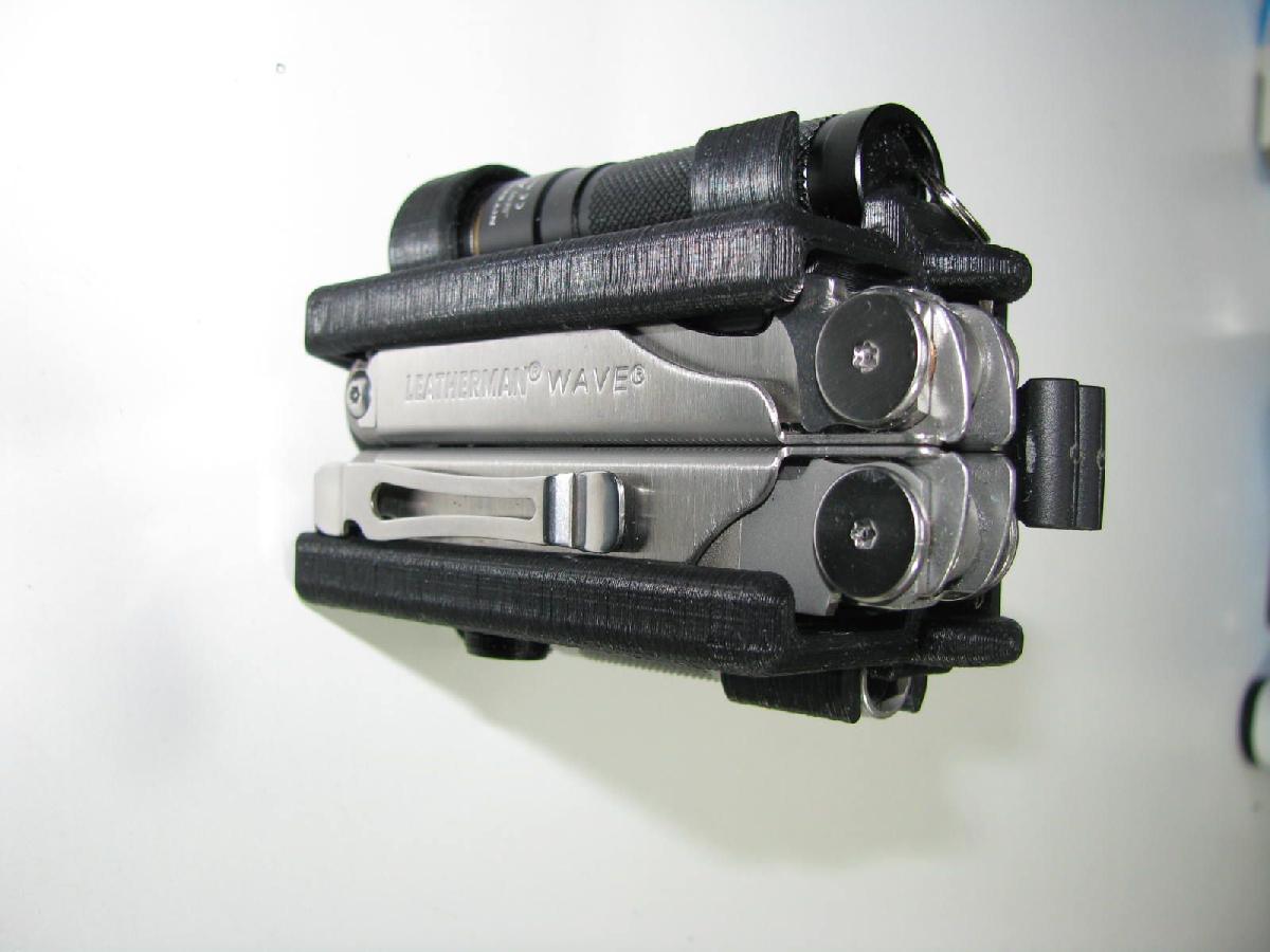 Coldre Ondulada Leatherman Configuravel com Trava Anti perda