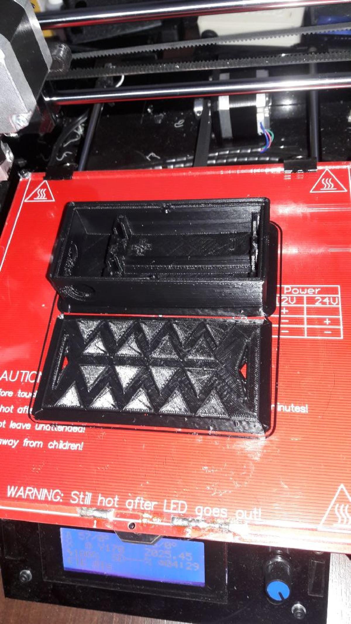 e Cig Mod Box com Bateria 18650 em serie