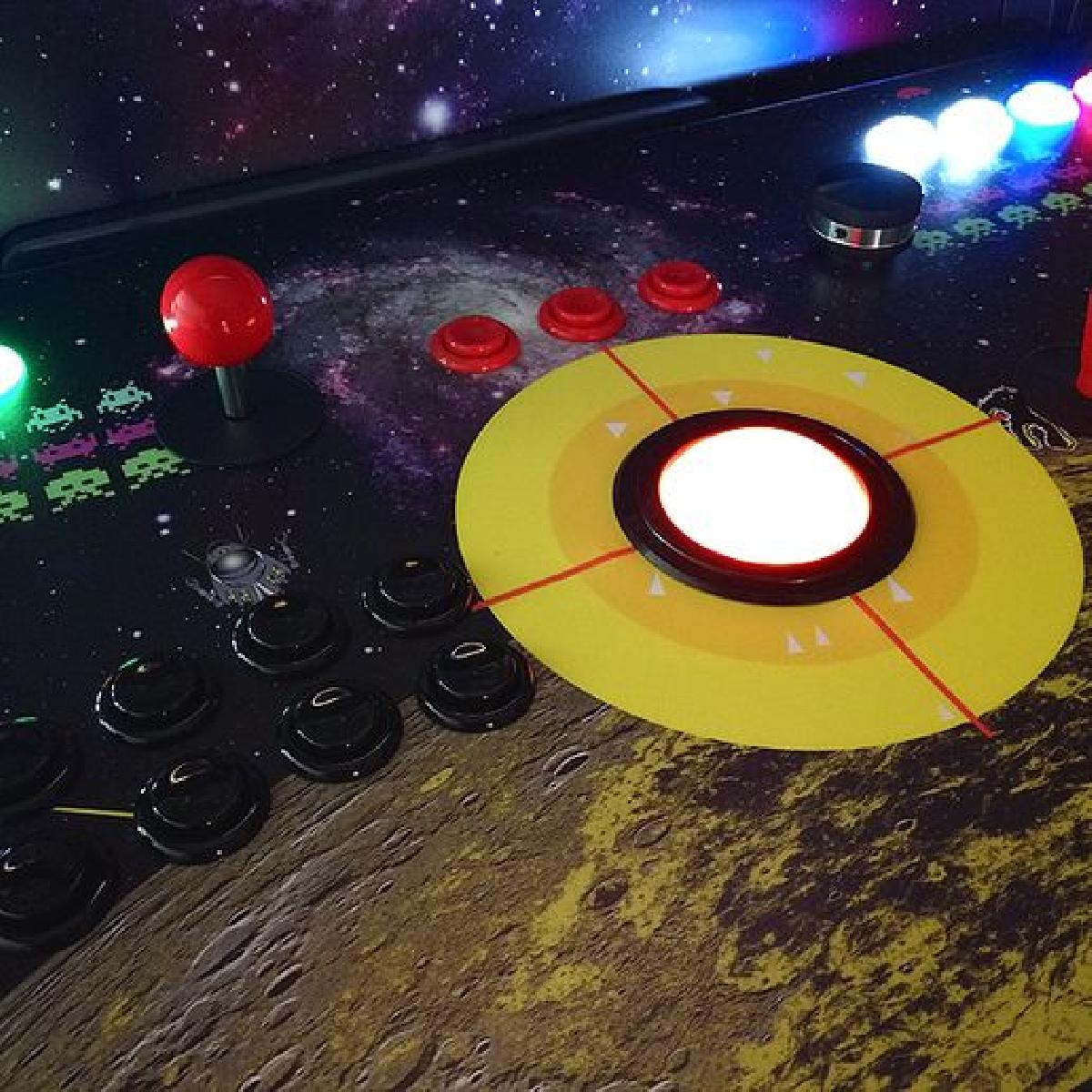 U Trak Arcade Trackball Iluminacao LED
