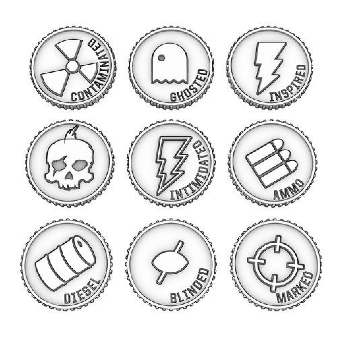 Tokens do Senhor do Diesel