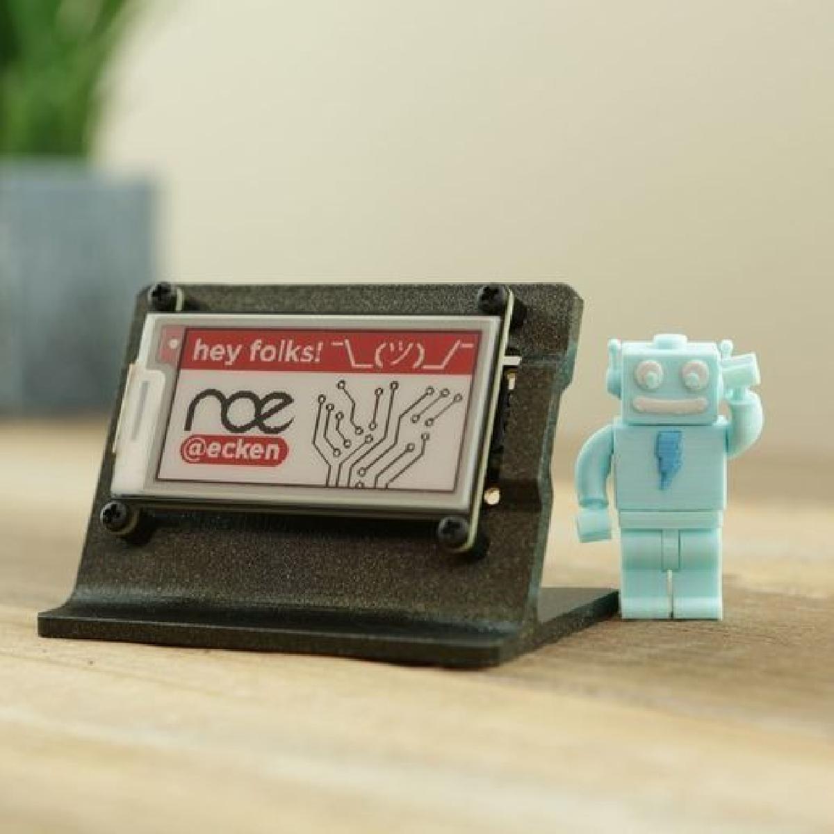 Suporte e Ink FeatherWing