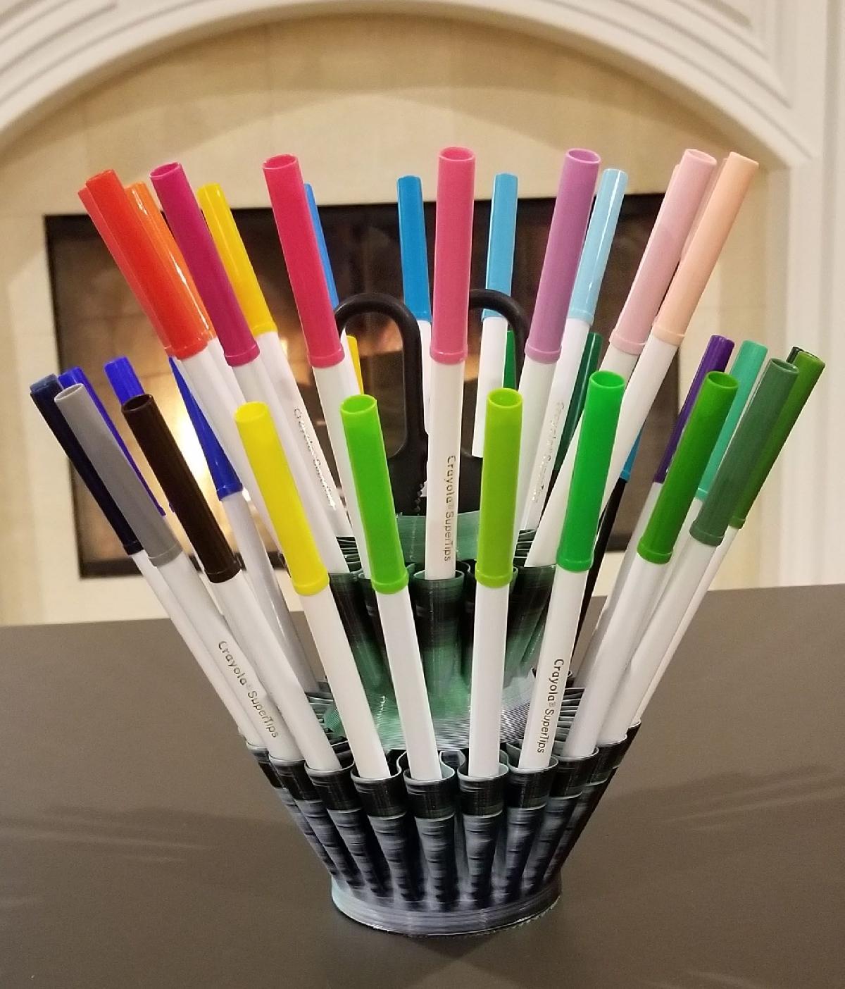 Modo Vaso Organizador de Ferramentas de Arte