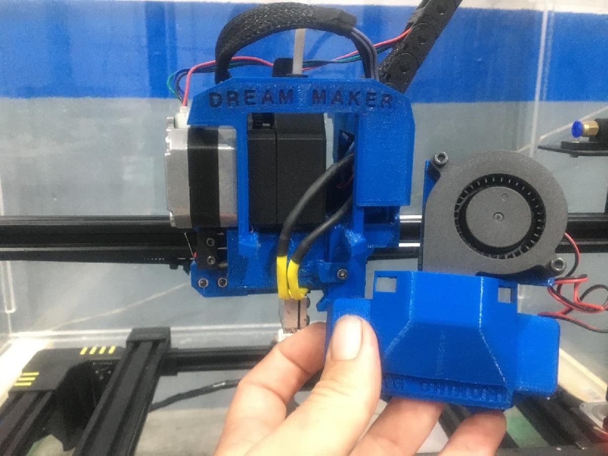 Extrusora direta Quiron Anycubic + autonivelamento original + Mega Zero