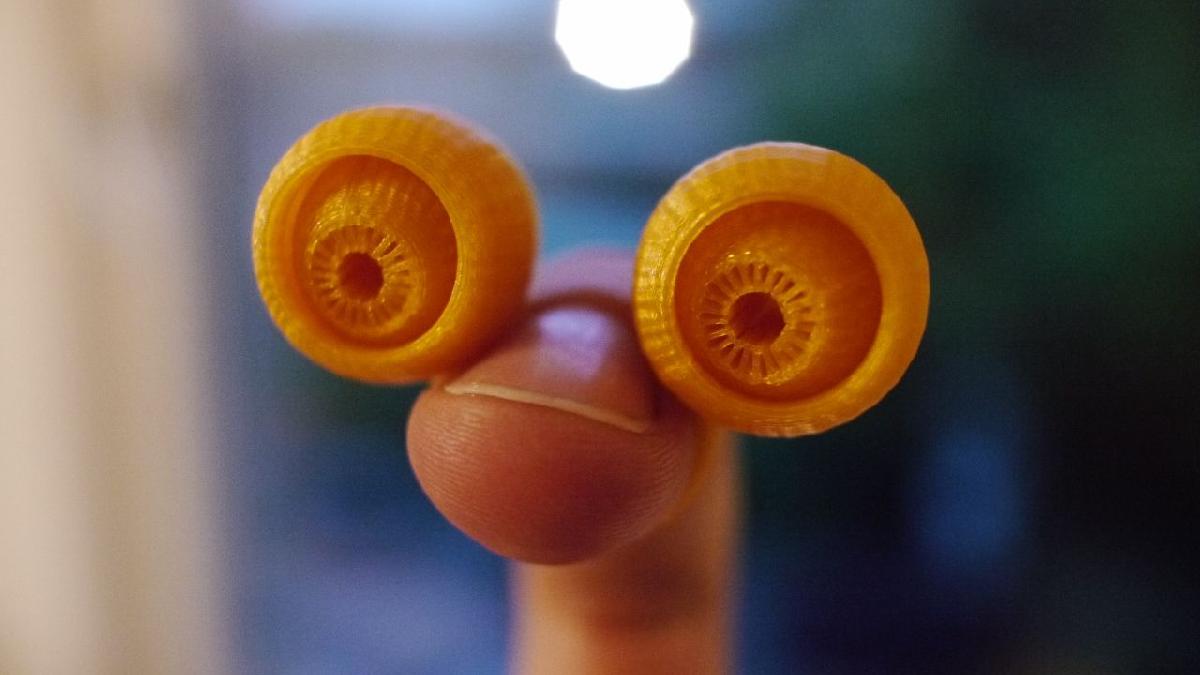 Brinquedo de olho camaleão