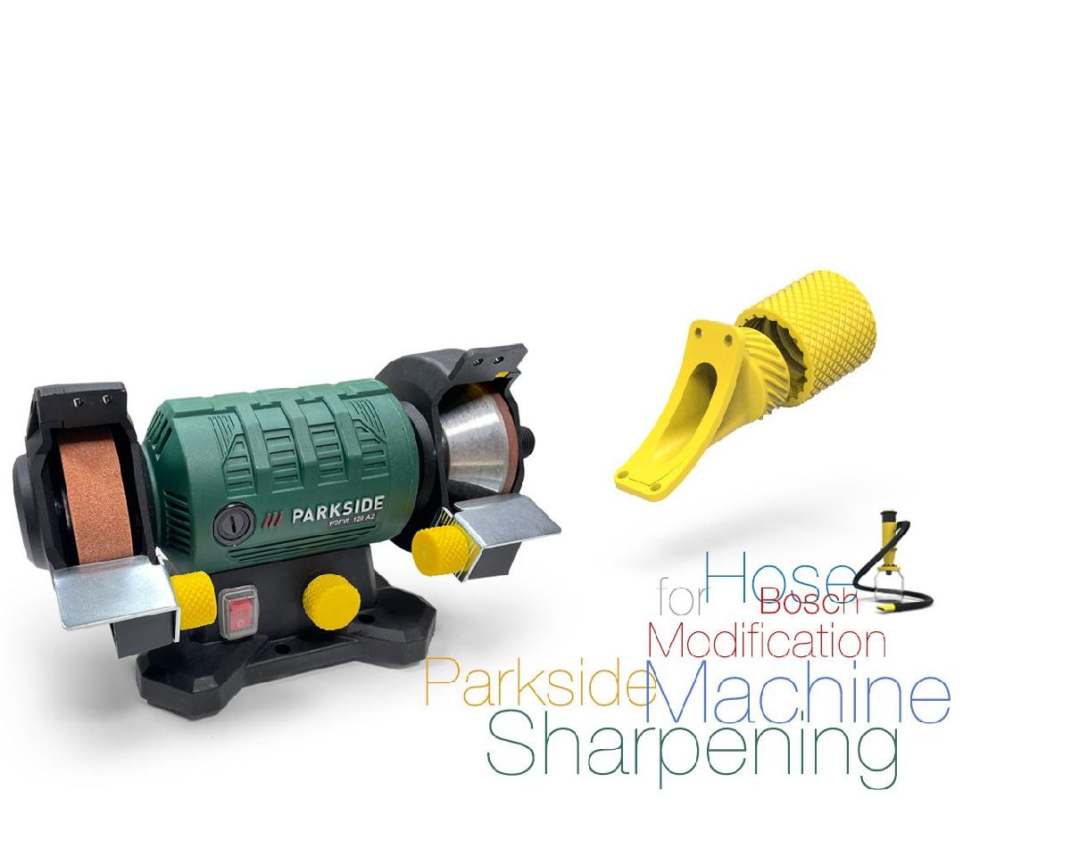 Modificacao da maquina de afiar Parkside