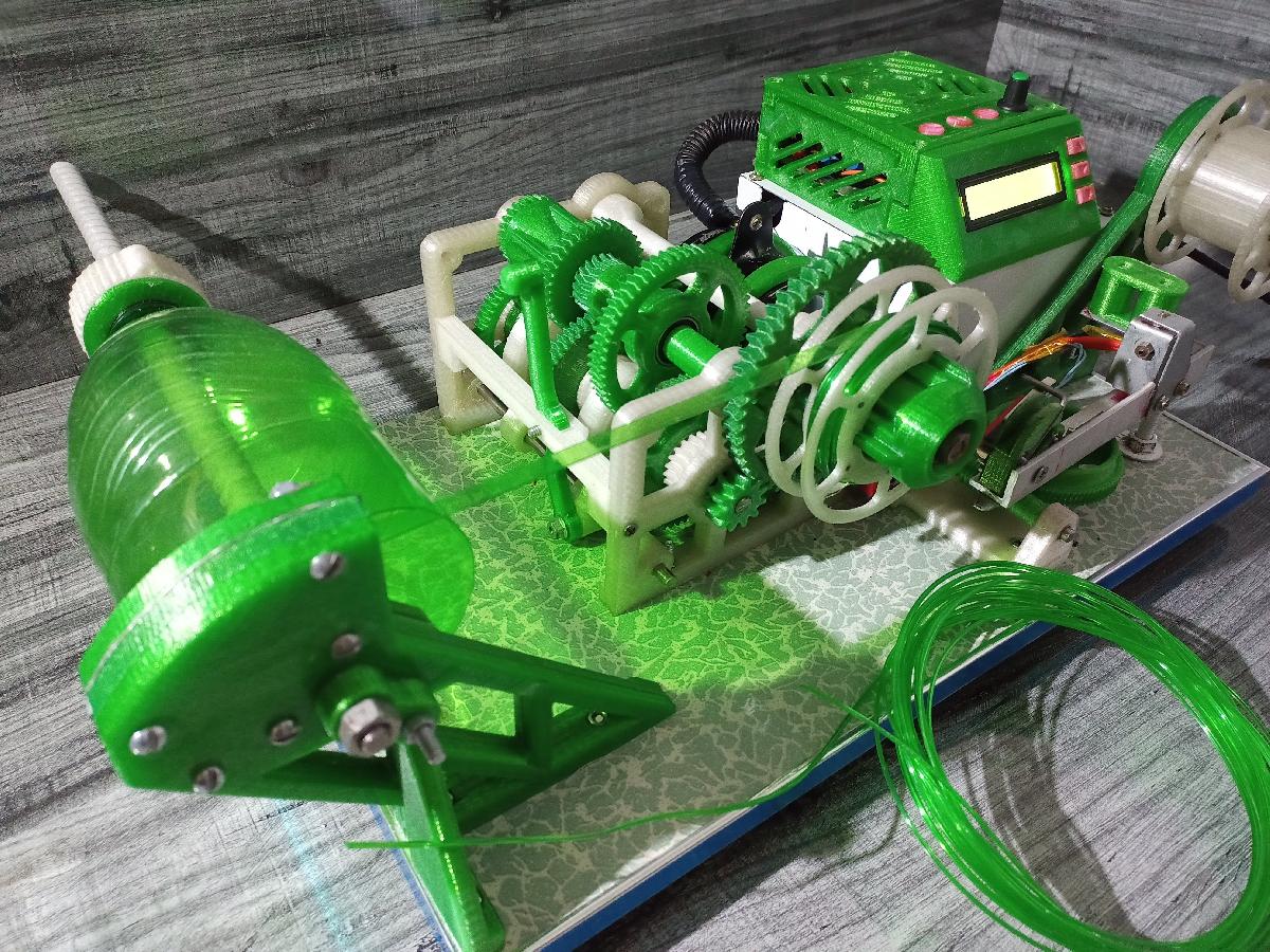 Fabrica Mini de Filamento PET