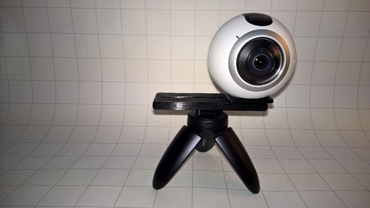 Samsung Gear 360   Montagem de tripe para imagem 3D