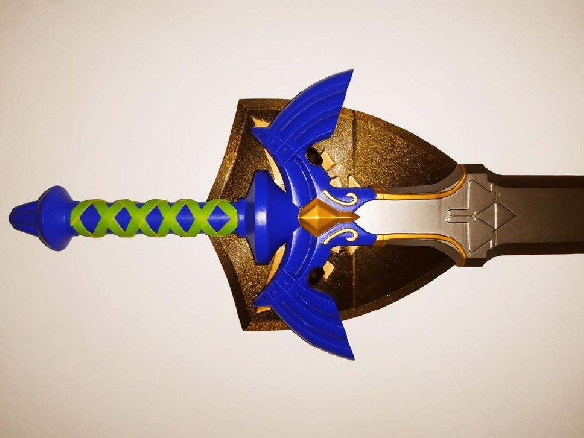 Suporte de Parede para a Master Sword de Zelda