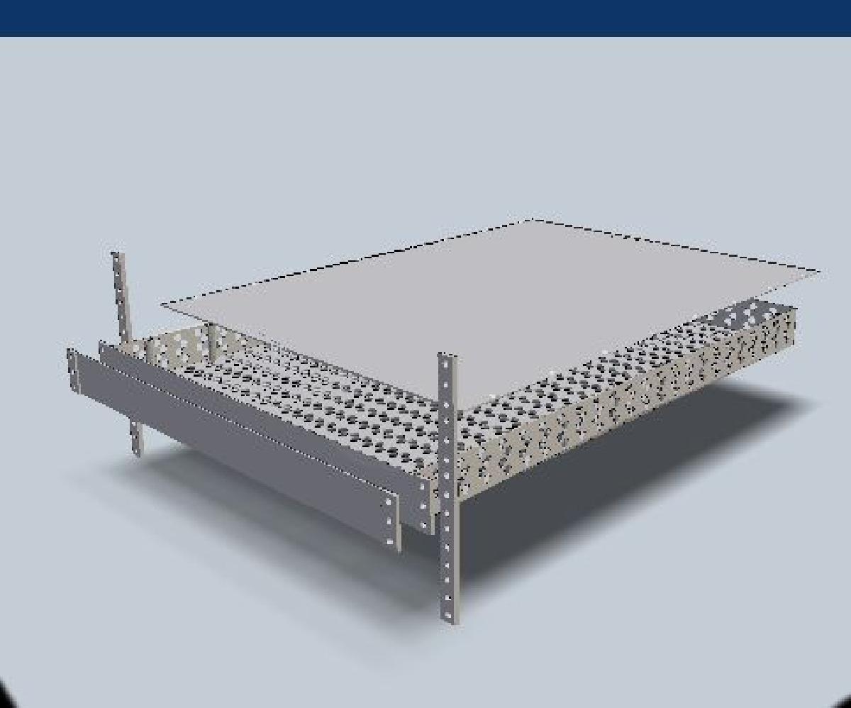 Pecas para montagem em rack (personalizaveis)