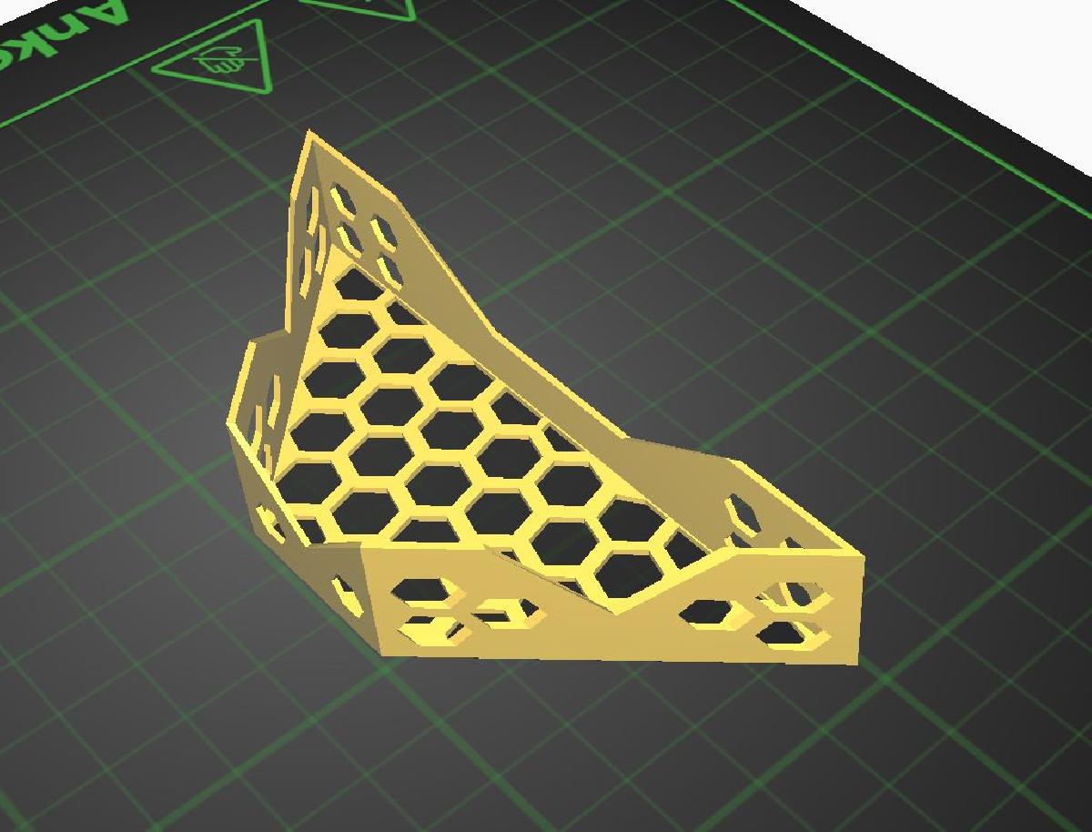 Rejilla para chapa trapezoidal.