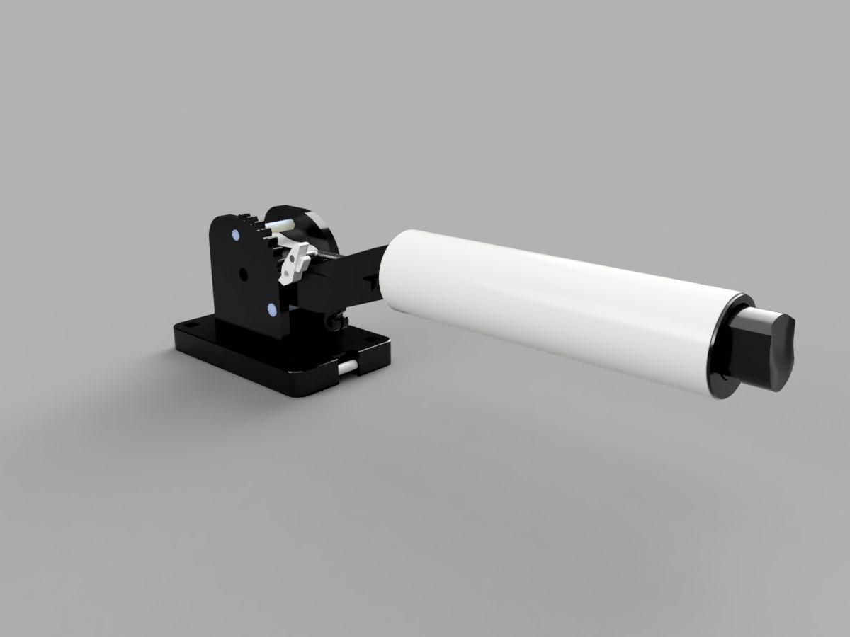 Freio de estacionamento analogico para simulacoes de conducao