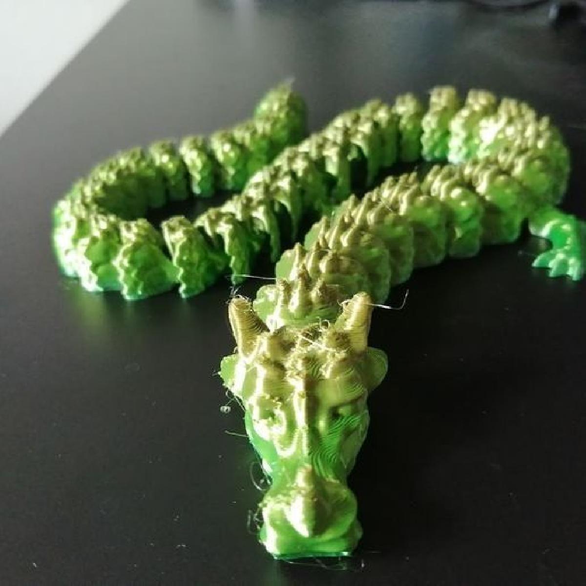 Dragao 3D articulado | Impressao no local |