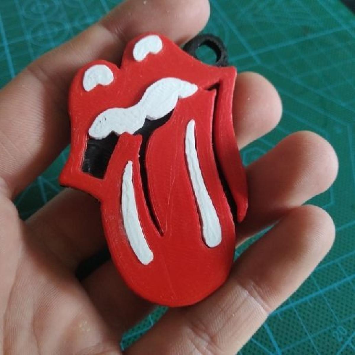 Chaveiro dos Rolling Stones