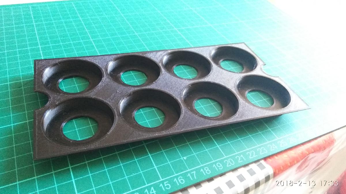 bandeja para expor oncas de prata