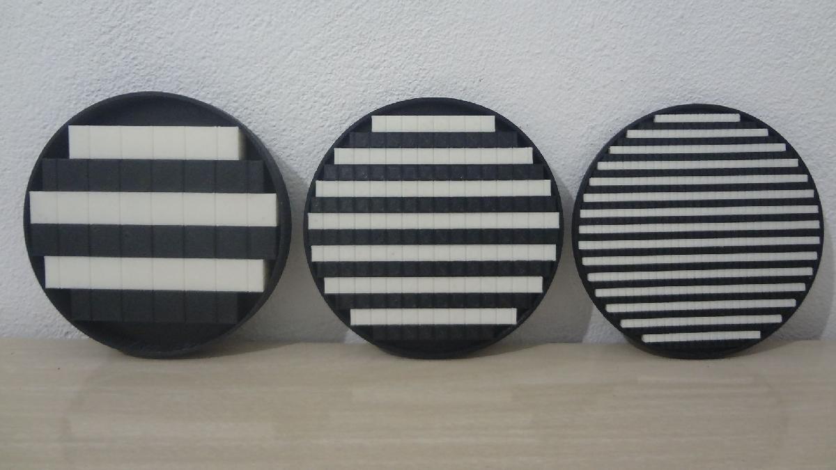 Aproximacao da area do disco pelas somas de Riemann.