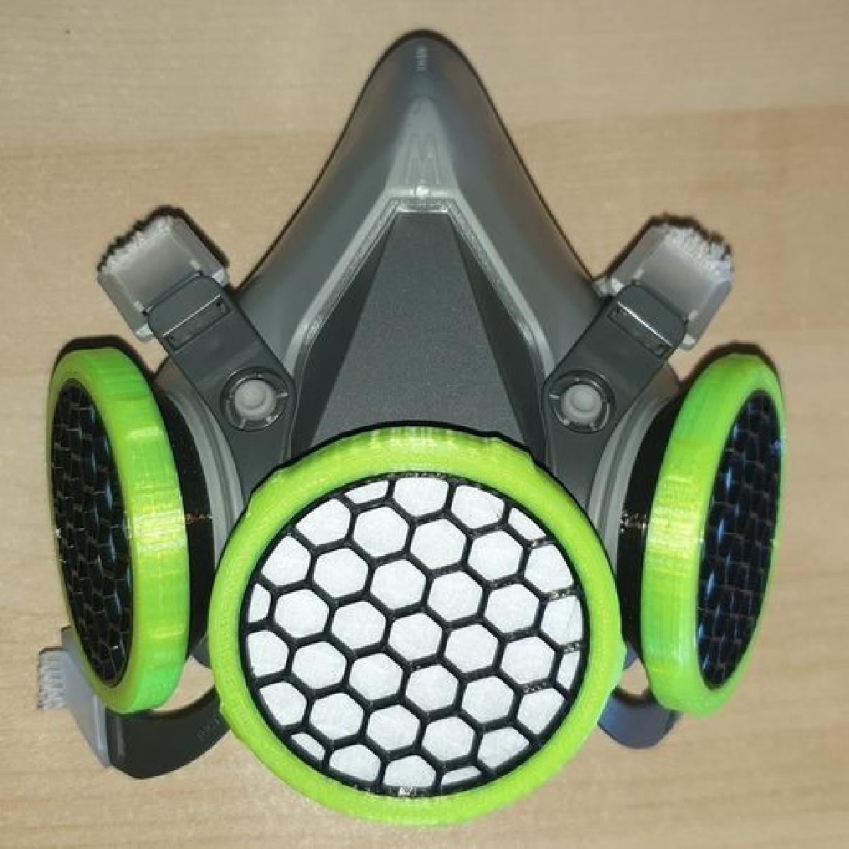 Substituicao do filtro da mascara 3M para as series 3M 6000/6500/7500/7800/FF 400