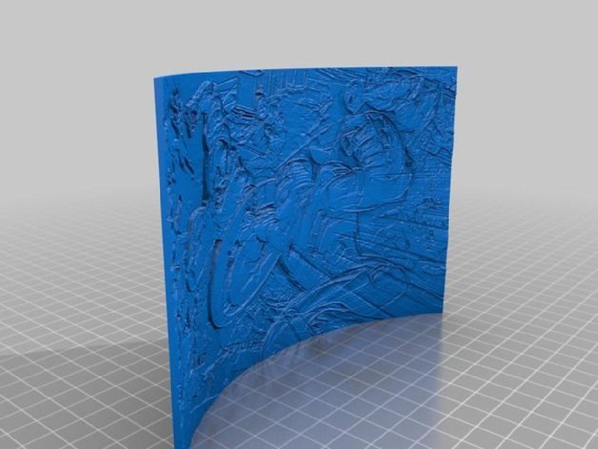 Lithophane Marvel Guerra Civil