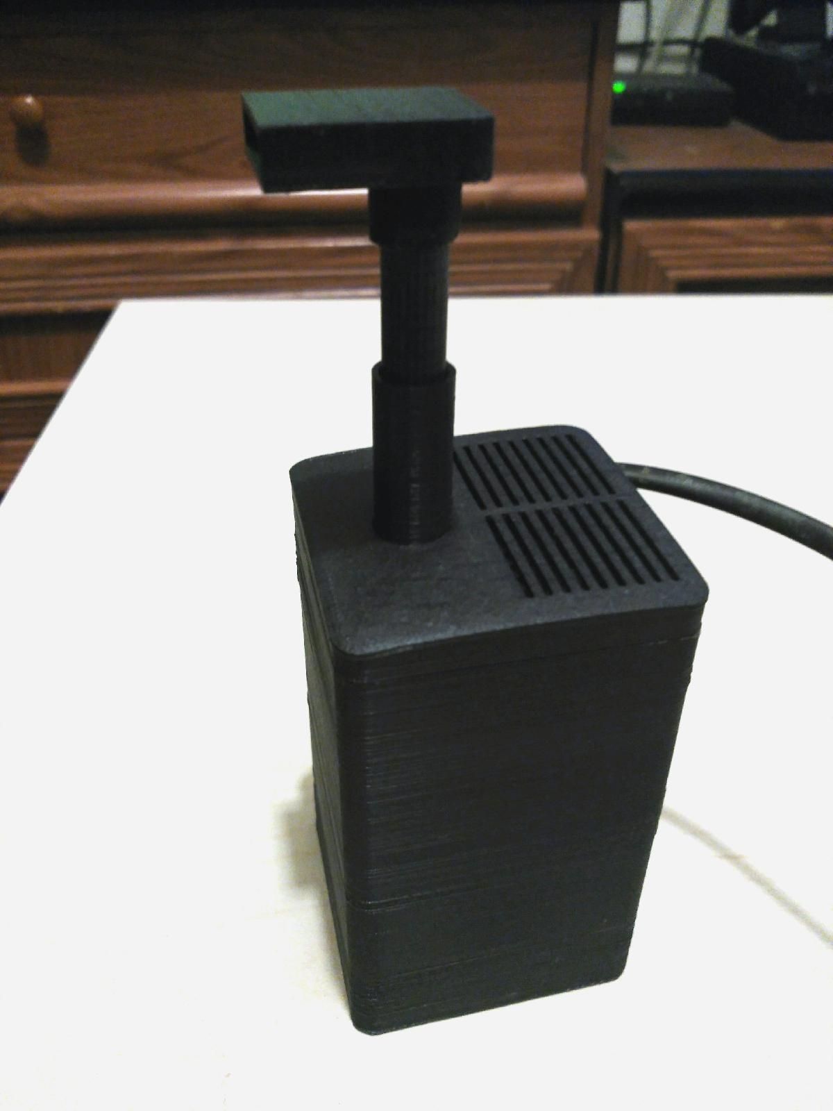 Filtro mini interno para aquario.